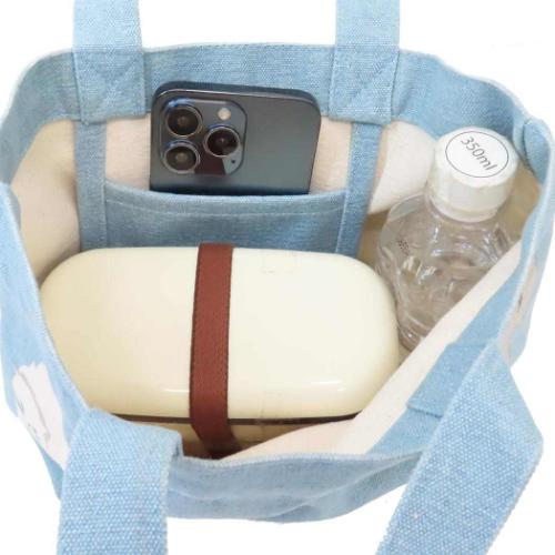 ランチバッグ ミニトート ヤンノカキャット ミント ねこ かわいい グッズ メール便可