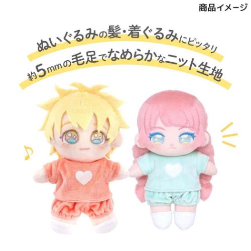 推しぬい 推し活アイテム ぬいクロス5mmボア ミストグレー NUIF-04C 推し活 KIYOHARA グッズ メール便可