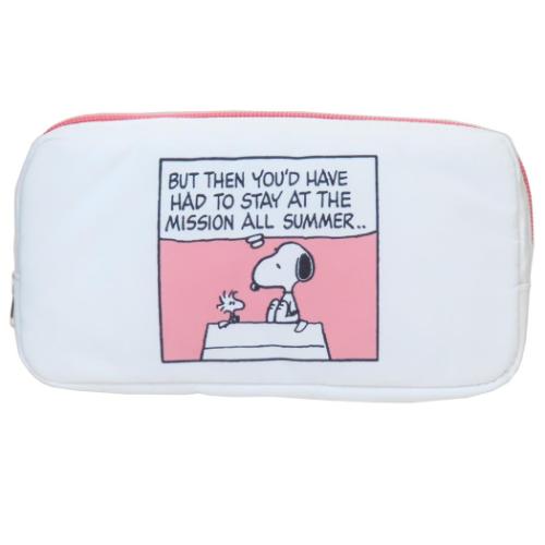スヌーピー コスメポーチ マルチポーチ RD スヌーピーコミック ピーナッツ キャラクター グッズ