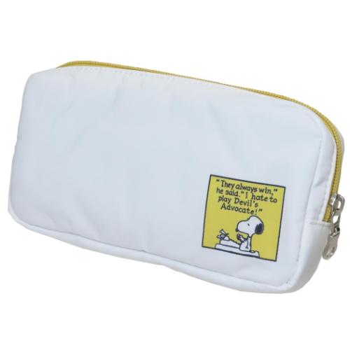 スヌーピー コスメポーチ マルチポーチ YE スヌーピーコミック ピーナッツ キャラクター グッズ