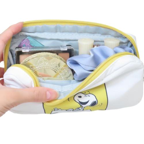 スヌーピー コスメポーチ マルチポーチ YE スヌーピーコミック ピーナッツ キャラクター グッズ