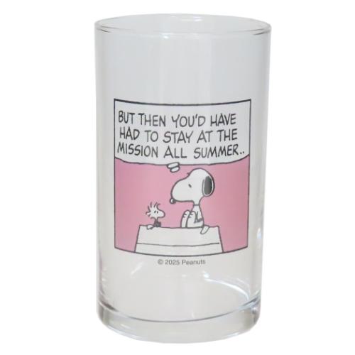 スヌーピー ガラスコップ グラス RD スヌーピーコミック ピーナッツ キャラクター グッズ