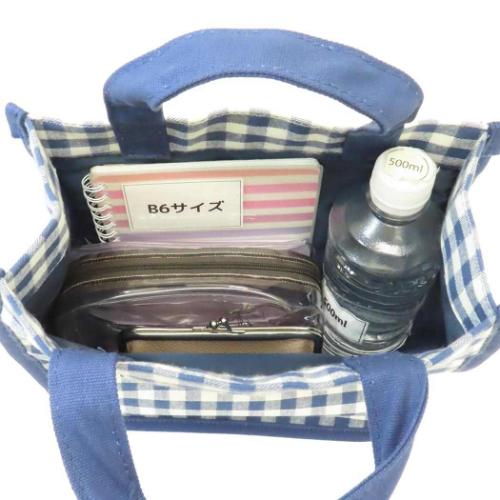 スヌーピー ランチバッグ ランチトート オラフ ネイビーチェックシリーズ ピーナッツ キャラクター グッズ メール便可