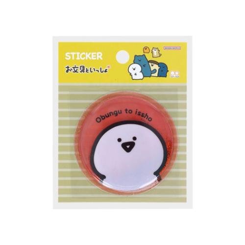 お文具といっしょ ステッカー キャラクター オイルインシール D キャラクター グッズ メール便可
