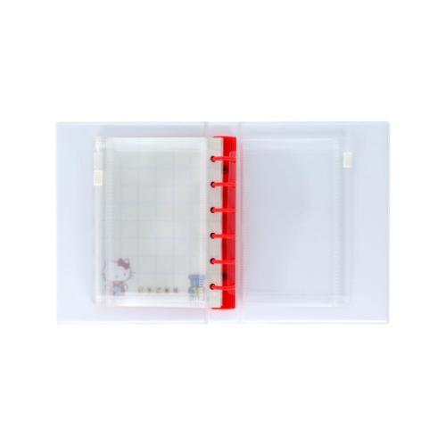 ハローキティ シール帳 シールバインダー いちご新聞 イエロー サンリオ キャラクター グッズ