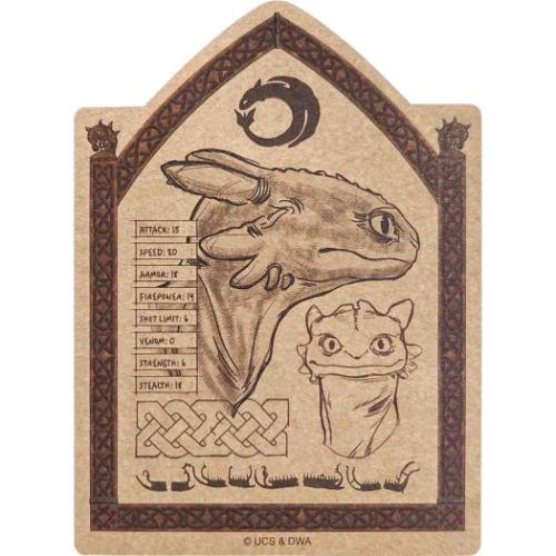 ヒックとドラゴン ステッカーキャラクター クラフトステッカーセット 実写 映画キャラクター グッズ