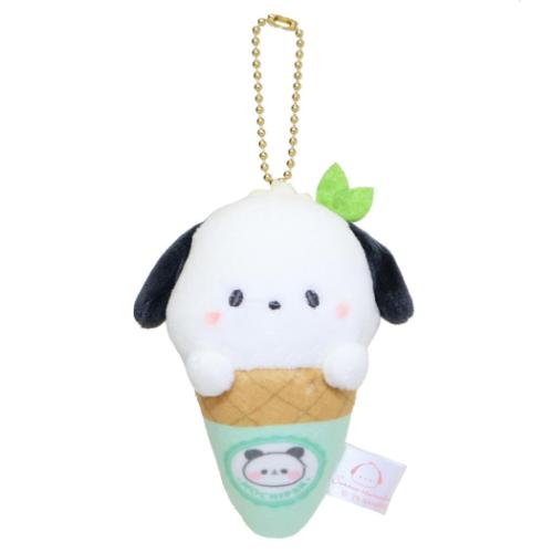 サンリオキャラクターズxもちもちぱんだ マスコット マスコットキーホルダー ポチャッコ アイス サンリオ キャラクター グッズ