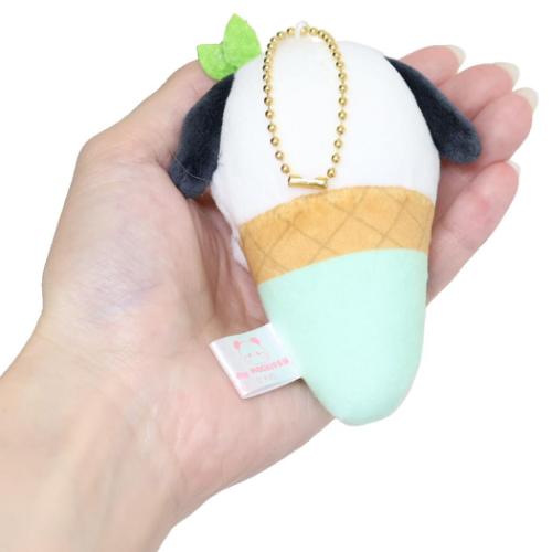 サンリオキャラクターズxもちもちぱんだ マスコット マスコットキーホルダー ポチャッコ アイス サンリオ キャラクター グッズ