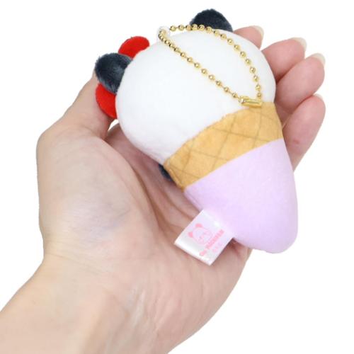 サンリオキャラクターズxもちもちぱんだ マスコット マスコットキーホルダー ちびぱん アイス サンリオ キャラクター グッズ