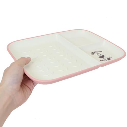 ムーミン 中皿 トーストプレート リトルミイとお花 北欧 キャラクター グッズ