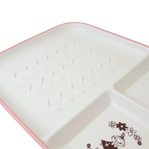 ムーミン 中皿 トーストプレート リトルミイとお花 北欧 キャラクター グッズ