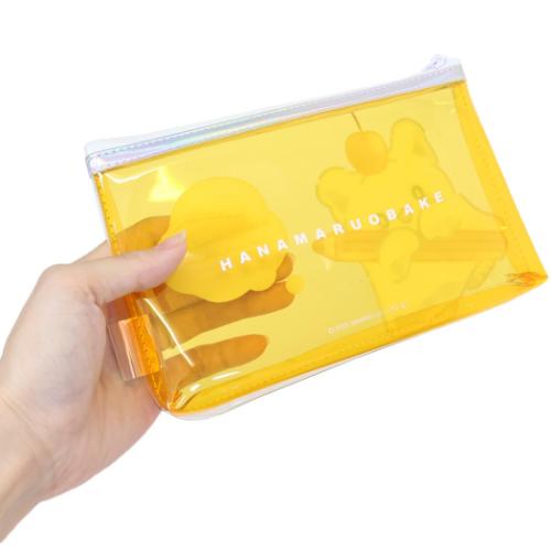 はなまるおばけ ペンポーチ クリアフラットペンケース サンリオ キャラクター グッズ メール便可