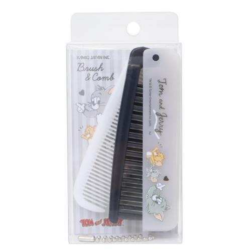 トムとジェリー ヘアブラシ 折りたたみブラシ＆コーム Doodle Touch ワーナーブラザース キャラクター グッズ