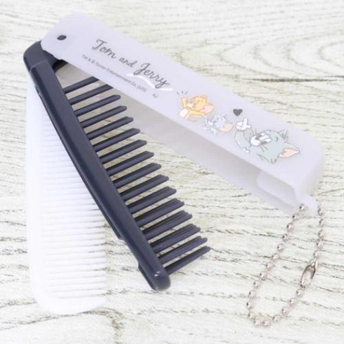 トムとジェリー ヘアブラシ 折りたたみブラシ＆コーム Doodle Touch ワーナーブラザース キャラクター グッズ