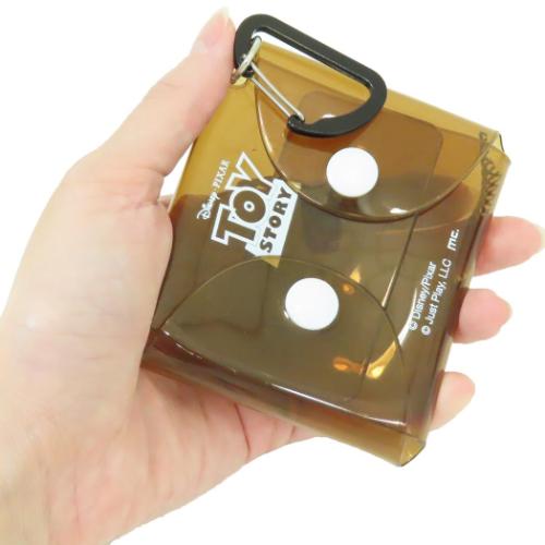 トイストーリー ミニポーチ クリアマルチケースSS スリンキー ディズニー キャラクター グッズ メール便可