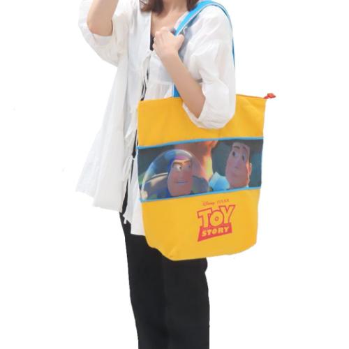 トイストーリー トートバッグ 伸びるトート 大 ディズニー キャラクター グッズ
