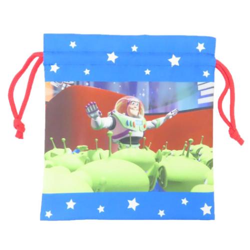 トイストーリー 巾着袋 巾着M バズ ディズニー キャラクター グッズ メール便可