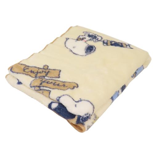 スヌーピー 速乾フェイスタオル クイックドライビッグフェイスタオル チラシ enjoy your trip ピーナッツ キャラクター グッズ