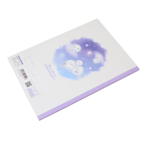 ずっとシマエナガ 方眼ノート B5方眼ノート ぽんぽんシマエナガ かわいい グッズ メール便可