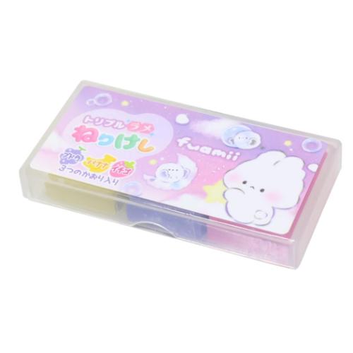 消しゴム トリプルラメねりけし ふあみい かわいい グッズ メール便可