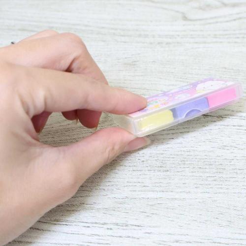 消しゴム トリプルラメねりけし ふあみい かわいい グッズ メール便可