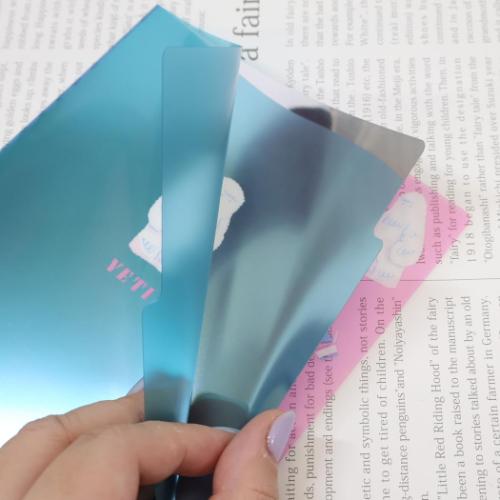 ミカクニン ポケットファイル A5ポケットクリアファイル イエティ おもしろ文具 グッズ メール便可