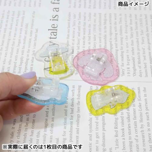 ミカクニン クリップ アクリルクリップ フラットウッズモンスター おもしろ文具 グッズ メール便可