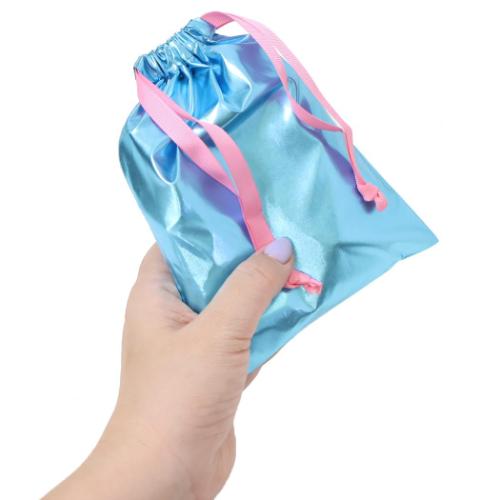 ミカクニン きんちゃくポーチ 巾着 イエティ おもしろ雑貨 グッズ メール便可