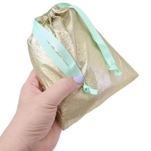 ミカクニン きんちゃくポーチ 巾着 UFO おもしろ雑貨 グッズ メール便可