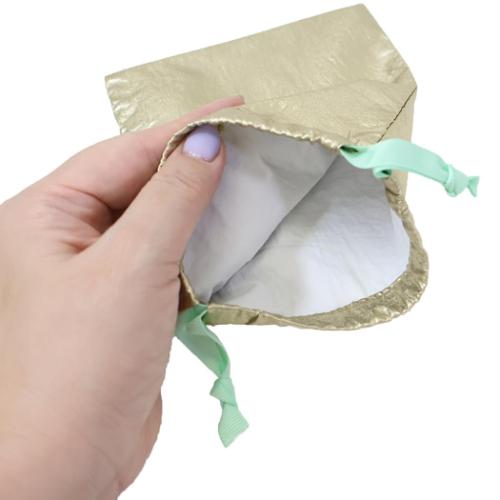 ミカクニン きんちゃくポーチ 巾着 UFO おもしろ雑貨 グッズ メール便可