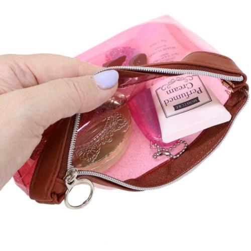 ミカクニン コスメポーチ PVCポーチ ビッグフット おもしろ雑貨 グッズ メール便可