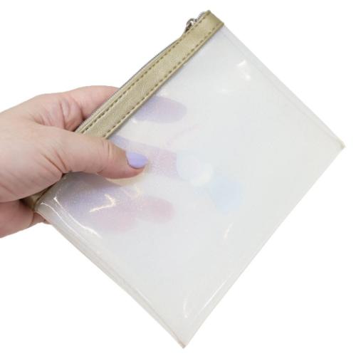 ミカクニン コスメポーチ PVCポーチ フラットウッズモンスター おもしろ雑貨 グッズ メール便可