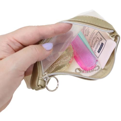 ミカクニン コスメポーチ PVCポーチ フラットウッズモンスター おもしろ雑貨 グッズ メール便可