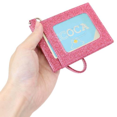 テレタビーズ 定期入れ グリッターパスケース ピンク キャラクター グッズ メール便可
