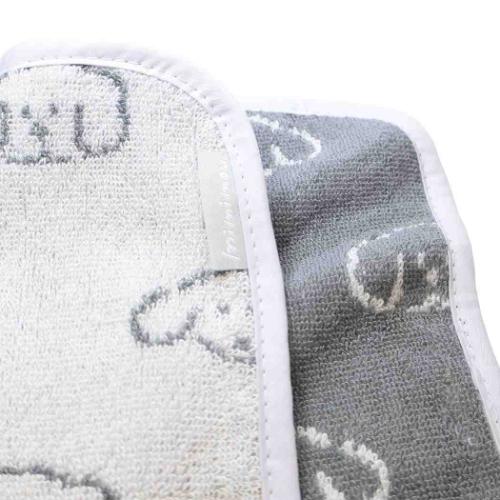 ミミムー ミニタオル タオルハンカチ イヌ かわいい グッズ メール便可