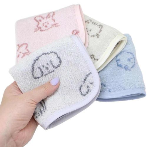 ミミムー ミニタオル タオルハンカチ イヌ かわいい グッズ メール便可