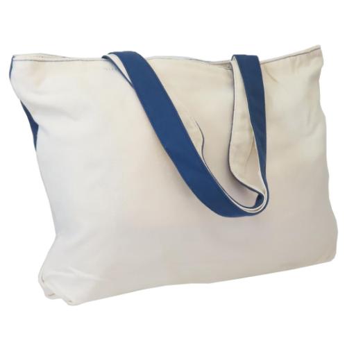 トートバッグ ポケット横型トートバッグ ファスナー付き 遊んでコータくん いぬ かわいい グッズ メール便可