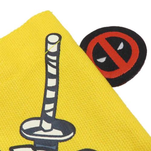 デッドプール ランチバッグ カラーマチ付バッグ ふきだし MARVEL キャラクター グッズ メール便可