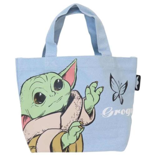 スターウォーズ ランチバッグ カラーマチ付バッグ マンダロリアン 蝶々 STAR WARS キャラクター グッズ メール便可