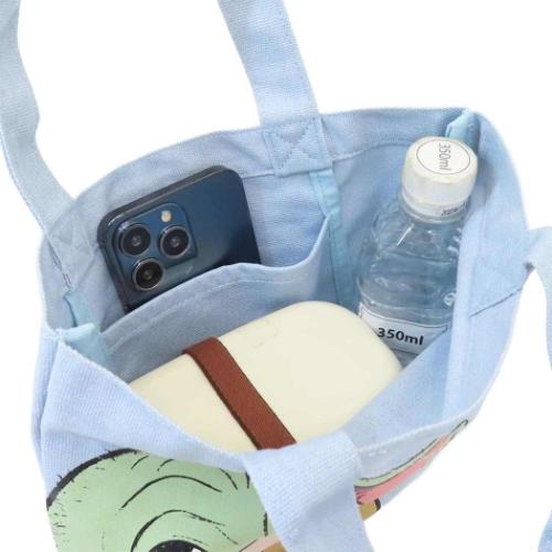 スターウォーズ ランチバッグ カラーマチ付バッグ マンダロリアン 蝶々 STAR WARS キャラクター グッズ メール便可