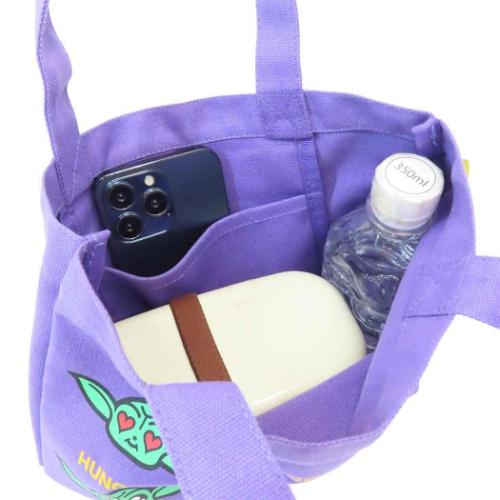 スターウォーズ ランチバッグ カラーマチ付バッグ マンダロリアン 表情 STAR WARS キャラクター グッズ メール便可