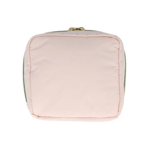 コジコジ コスメポーチ スクエアサガラ刺繍ポーチ P ピンク さくらももこ アニメキャラクター グッズ