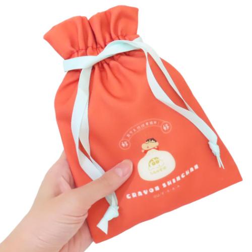 クレヨンしんちゃん 巾着袋 きんちゃくポーチ 中華しんちゃん アニメキャラクター グッズ メール便可