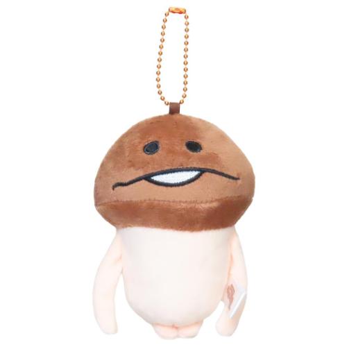 おさわり探偵なめこ栽培キット マスコット ボールチェーン付き ぬいぐるみマスコット なめこ キャラクター グッズ