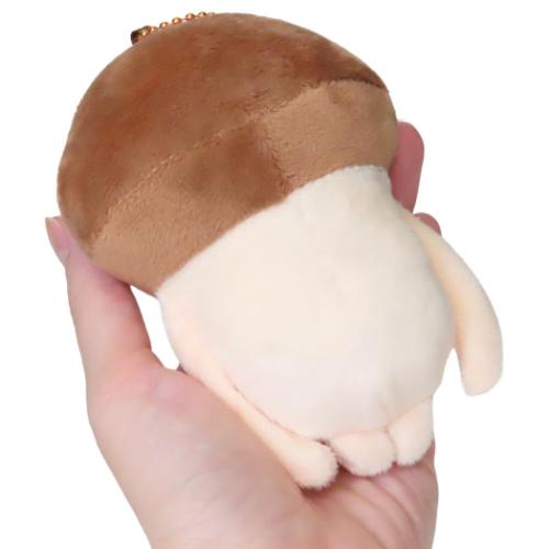 おさわり探偵なめこ栽培キット マスコット ボールチェーン付き ぬいぐるみマスコット なめこ キャラクター グッズ