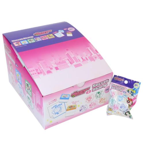 パワーパフガールズ ハンコ おたのしみスタンプ 全6種 60個入セット キャラクター グッズ