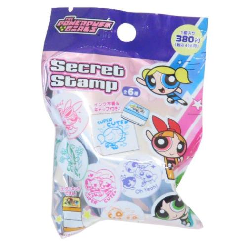 パワーパフガールズ ハンコ おたのしみスタンプ 全6種 60個入セット キャラクター グッズ