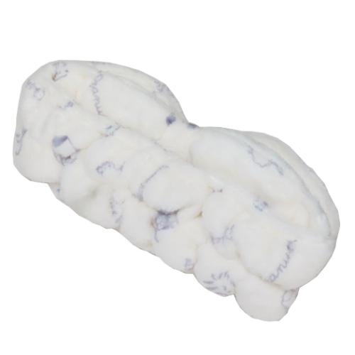 スヌーピー ヘアアクセ リボンヘアバンド オフホワイト ピーナッツ キャラクター グッズ