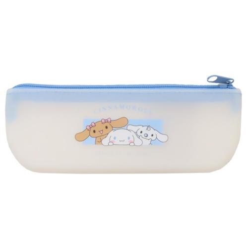 シナモロール 筆箱 SOFUTTO シリコーンペンポーチ サンリオ キャラクター グッズ メール便可