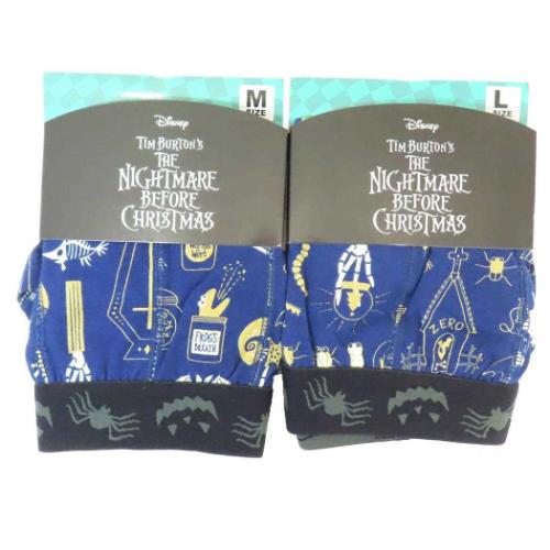 ナイトメアー ビフォア クリスマス 男性用下着 ボクサーブリーフ アイコン ディズニー キャラクター グッズ メール便可